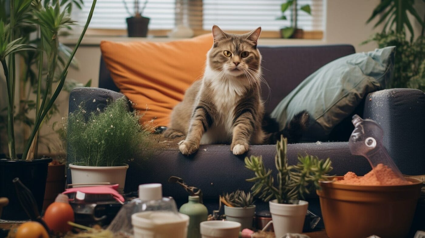Chat qui fait pipi partout Que Signifie Ce Comportement