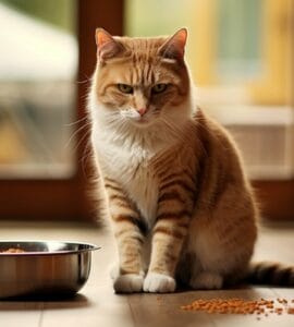 chat qui ne mange plus