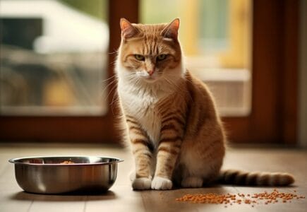 chat qui ne mange plus