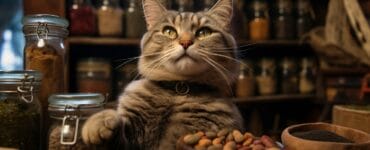 chat qui tire la langue