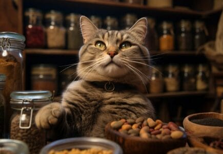 chat qui tire la langue