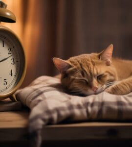 combien de temps dort un chat