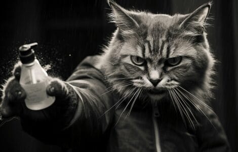 comment punir un chat qui attaque