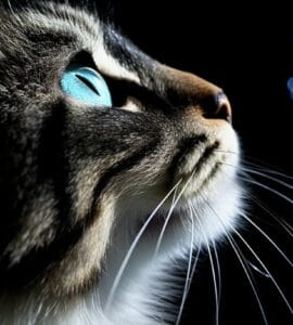 comment voit un chat