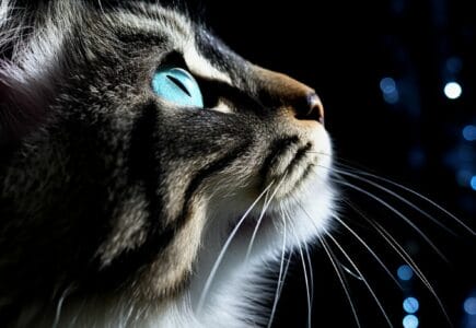 comment voit un chat