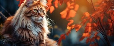 maine coon roux