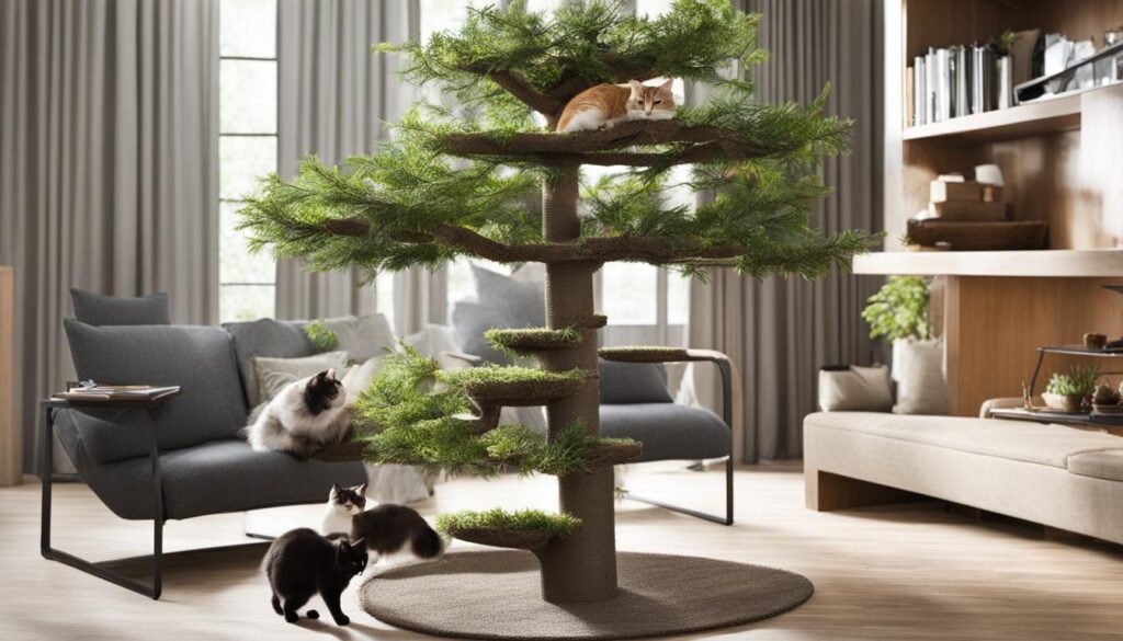 arbre à chat