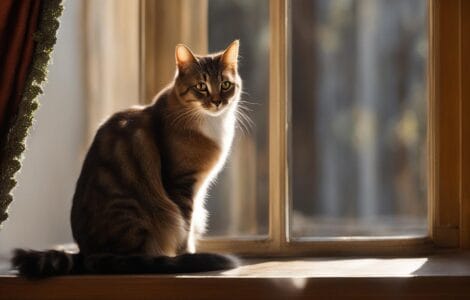 chat court sur patte