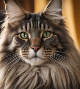 chat maine coon taille
