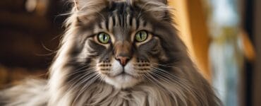 chat maine coon taille