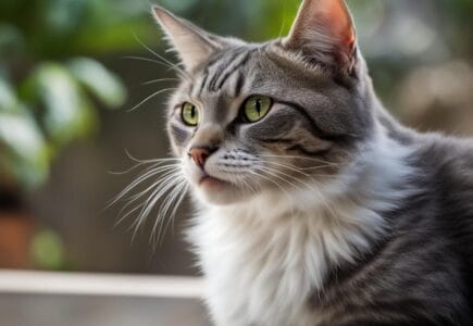 chat qui tousse