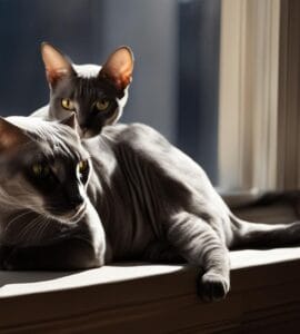 chat sans poil