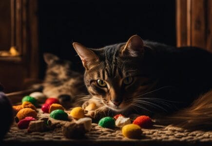 comment faire sortir un chat de sa cachette