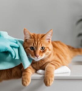 comment nettoyer le derrière de mon chat