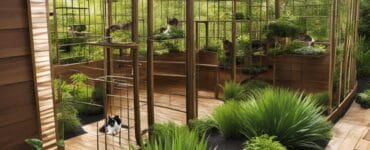 enclos chats extérieur