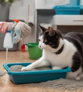 enlever odeur urine chat