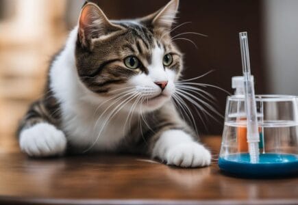 faire boire un chat à la pipette