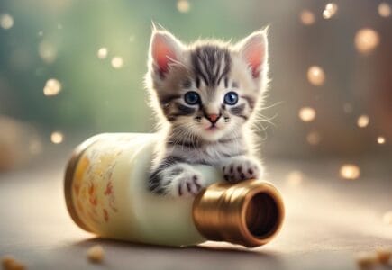lait maternisé chaton