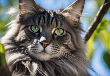 main coon gris