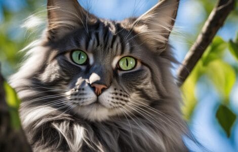 main coon gris