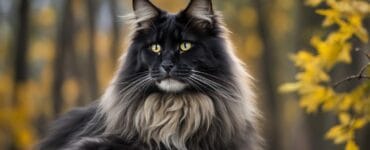 maine coon black smoke