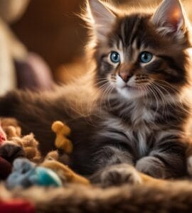 maine coon chaton