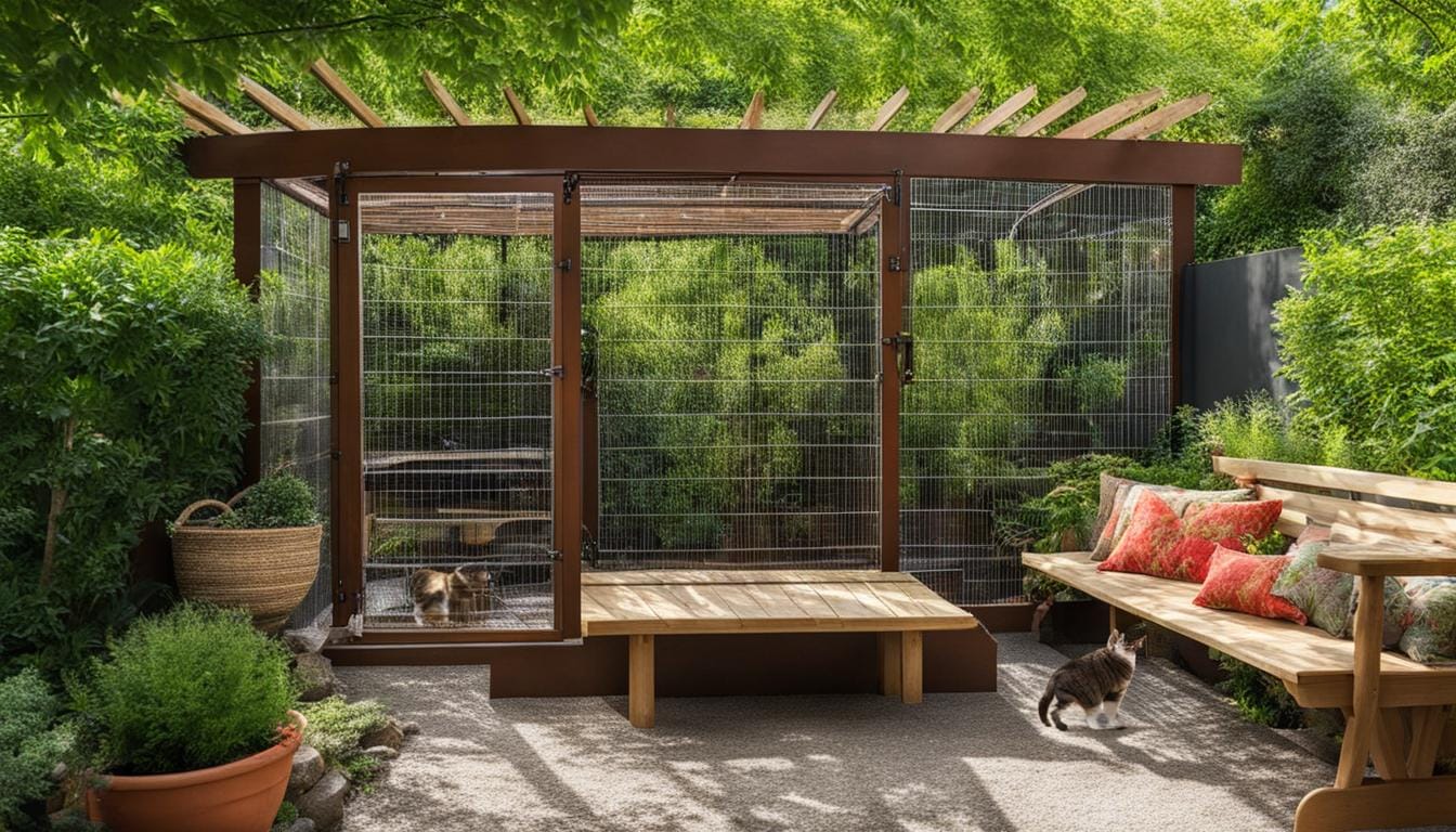 Guide Ultime pour Choisir votre Enclos Chat Extérieur en France