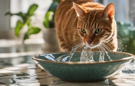 mon chat boit beaucoup