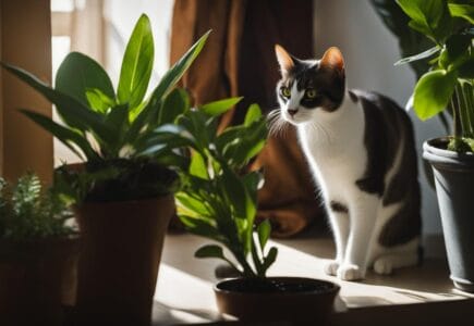 mon chat fuit quand je l'approche