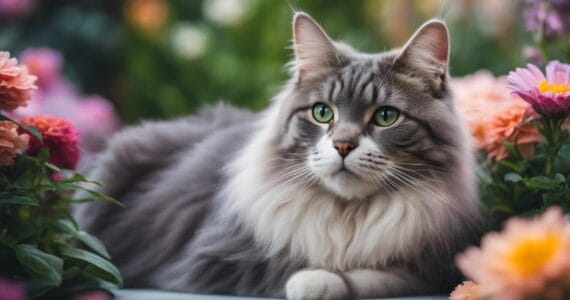 rever de chat gris