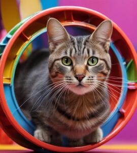 roue pour chat