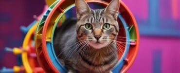 roue pour chat