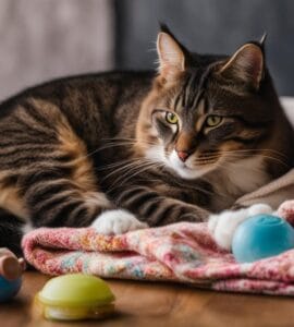 signes fin de gestation chat