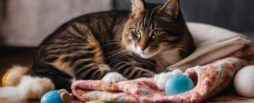signes fin de gestation chat
