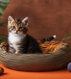 syndrome du tigre chaton