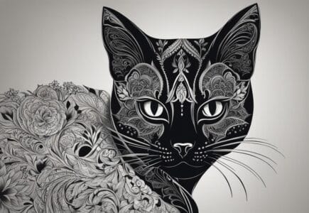 tatouage chat