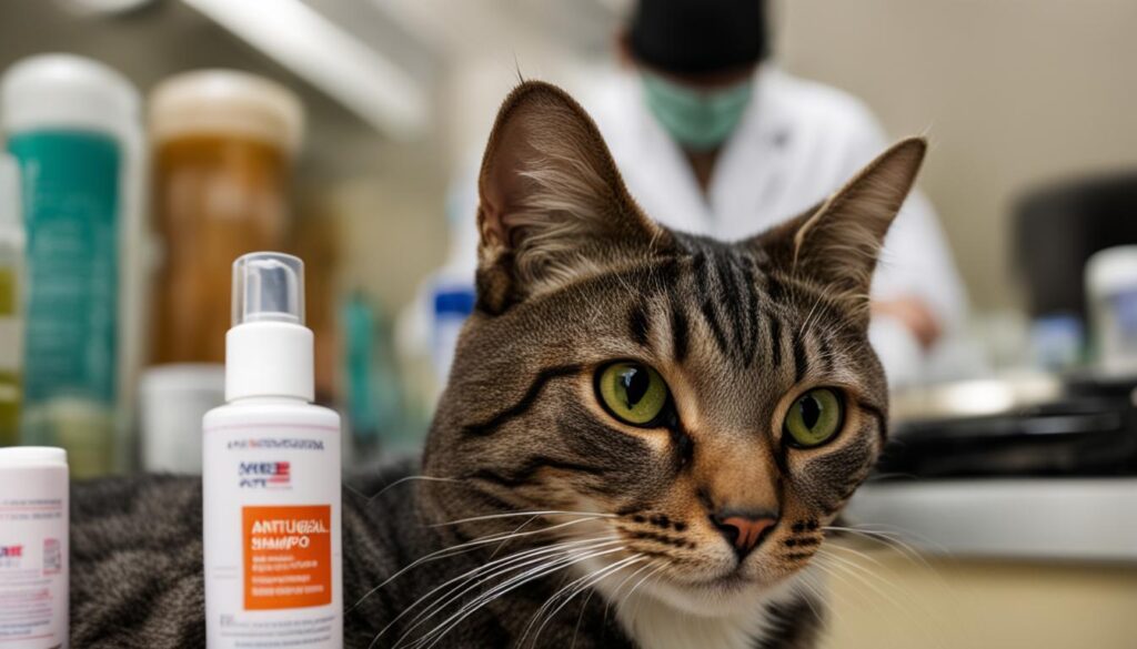 traitement médical teigne chat