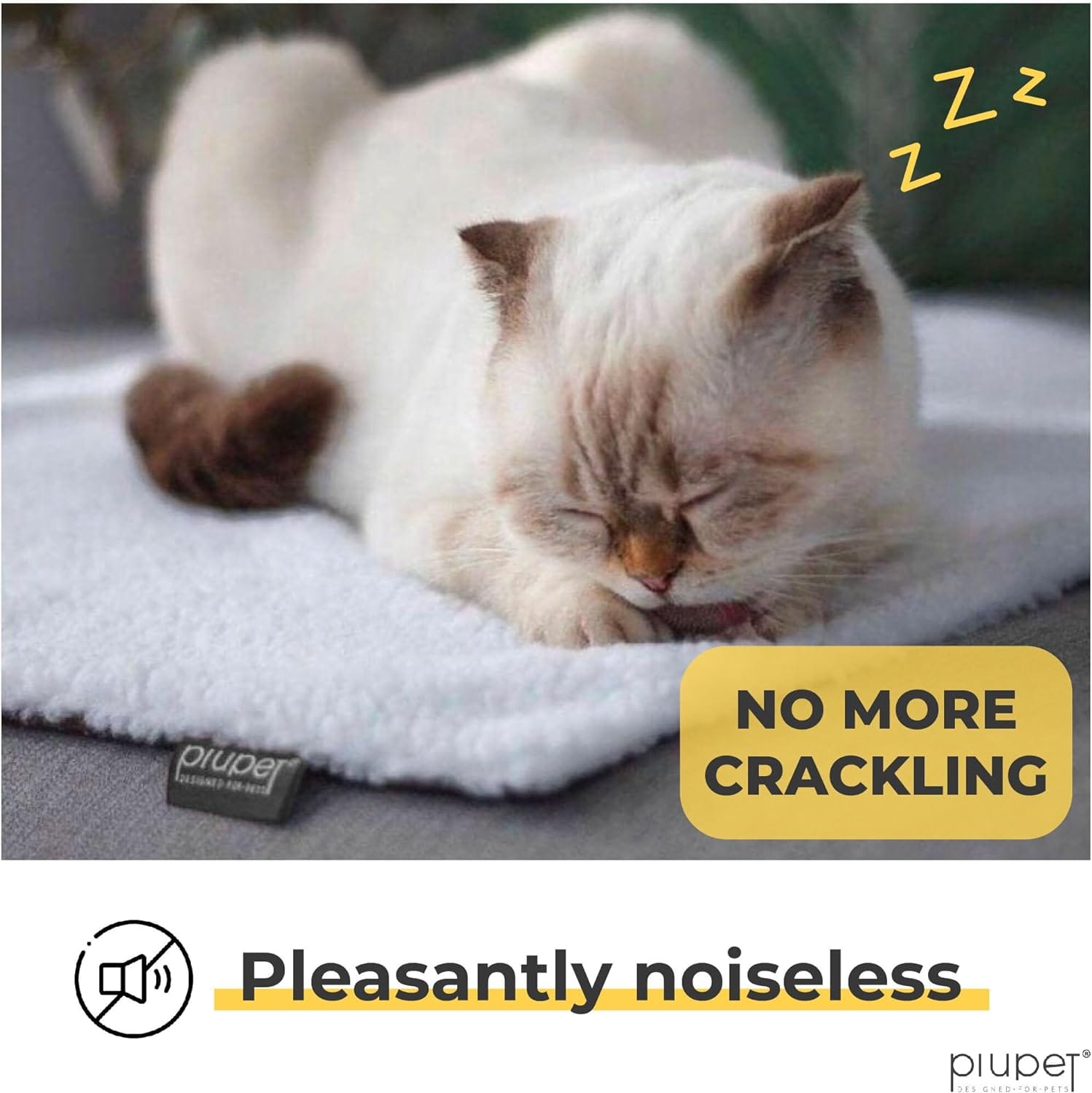 Examen De PiuPet Panier Chat Coussin Auto Chauffant Chat Chou